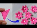 how to make paper flower at home#paper #craft #diy #home made #craft #diy#paper flower#viral shots
