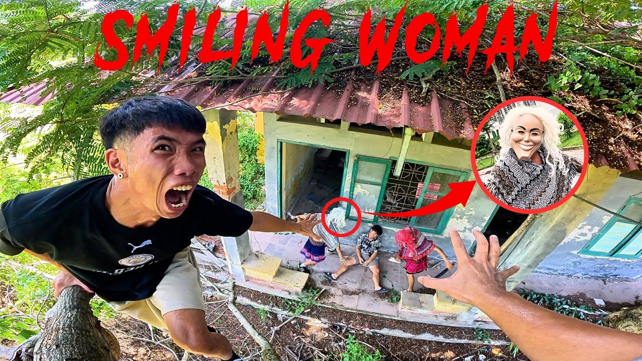 ESCAPING SMILING WOMAN 24.0 | Parkour Pov Horror Film| By B2F Viet Nam@b2f-3run @BubblesPassion