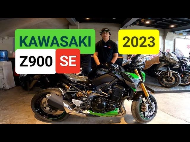 NEW KAWASAKI Z900 SE 2023 SRP 618,000 | SPECS | SOUND CHECK | WALK AROUND | KIRBY MOTOVLOG class=