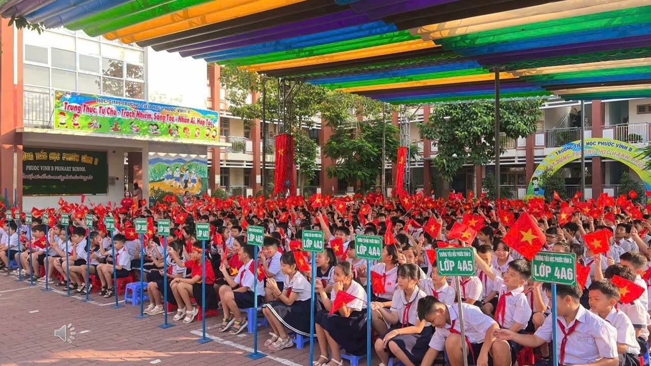 Ngôi Trường Tiểu học Phước Vĩnh B thân yêu.