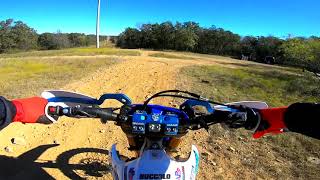 2019 YAMAHA YZ 250F CLUB MX SUPERCROSS RACE BIKE  (QUICK TEST RIDE )