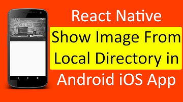 React Native Show Image from Local Resource Directory in Android iOS Step by Step Example Tutorial