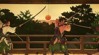 The Samurai Dojo at Sunset ⚔️ 3-Hour Kenjutsu Training Music | Late Afternoon Japanese Ambient