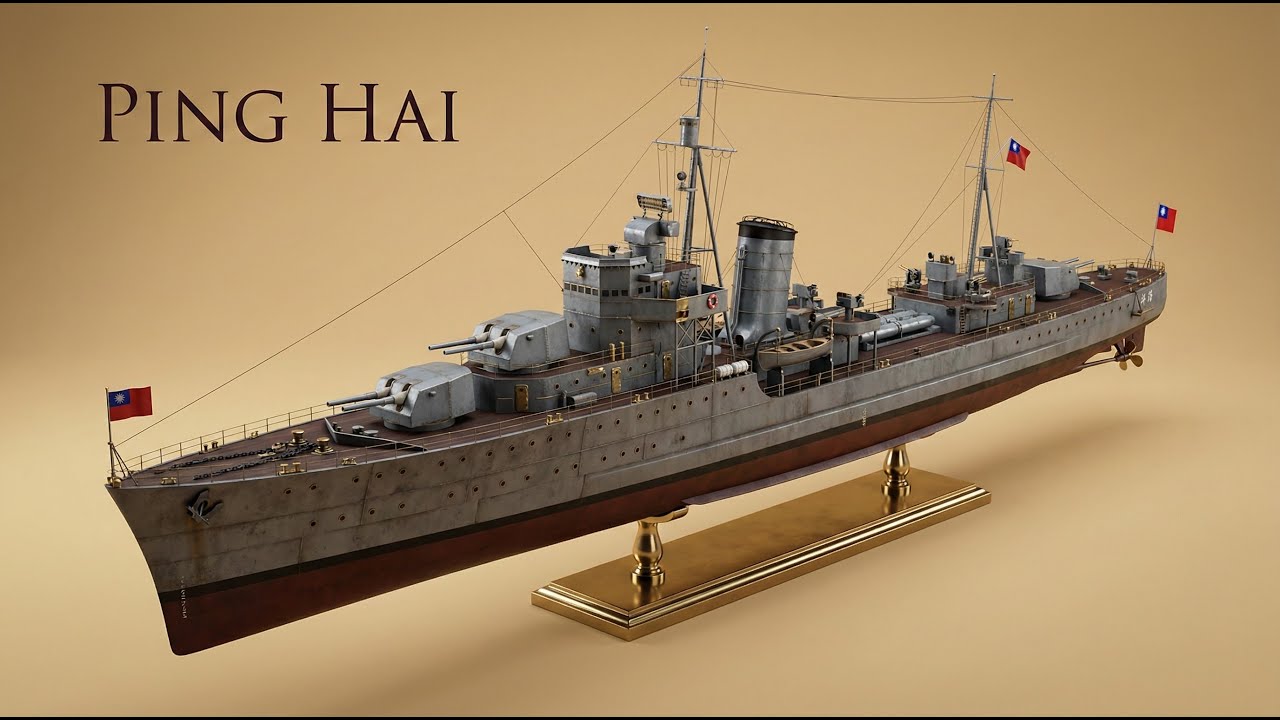 Todos los Buques de Guerra Chinos Utilizados en la Segunda Guerra Mundial