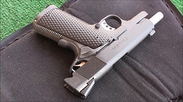 1911 Build 8 Commander 45 acp - Part 13 - At the Range