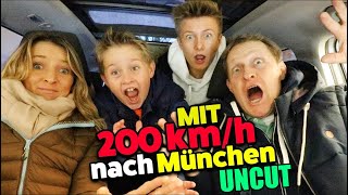 Mit 200 km/h nach München TipTapTube UNCUT Vlog😎 AddiHabibi