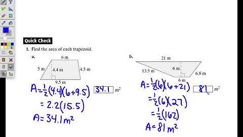 8.4 Areas of Other Figures Lesson Video