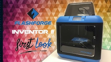 First look at the Flashforge Inventor 2 - 3D printer review