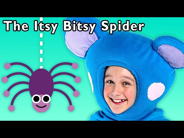 The Itsy Bitsy Spider: Sing Along With Me!