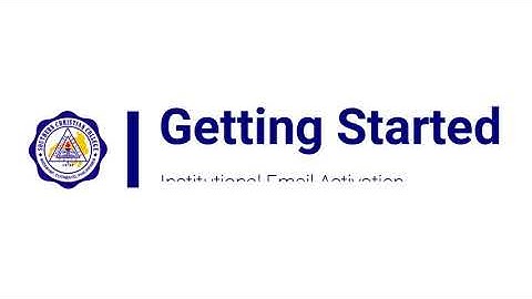 How to Activate Institutional Email