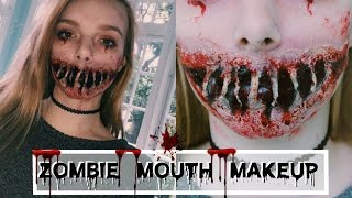 Zombie Mouth Makeup | SFX Tutorial Zombie Mouth Makeup | SFX Tutorial
