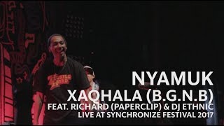 PAPI GERI XAQHALA (BOYZ GOT NO BRAIN) - NYAMUK LIVE AT SYNCHRONIZE FESTIVAL 2017