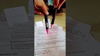 Pen walking trend (i sacrificed my poscas for this trend 😅 #fypシ  #imprutha #subscribe #posca #pink