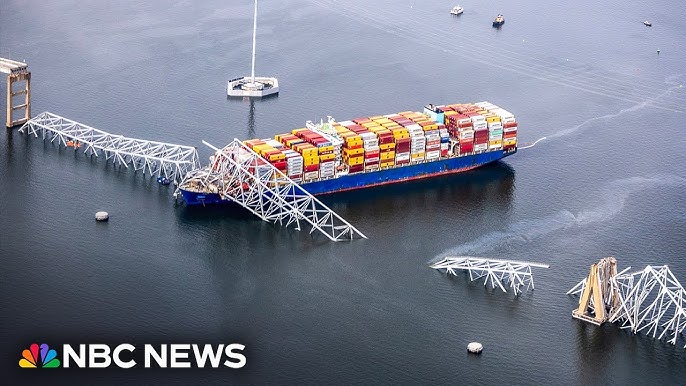 Francis Scott Key Bridge Collapse At Least 7 People Missing