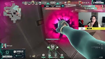 kyedae react on SEN TenZ going crazy 3k and scared enemy