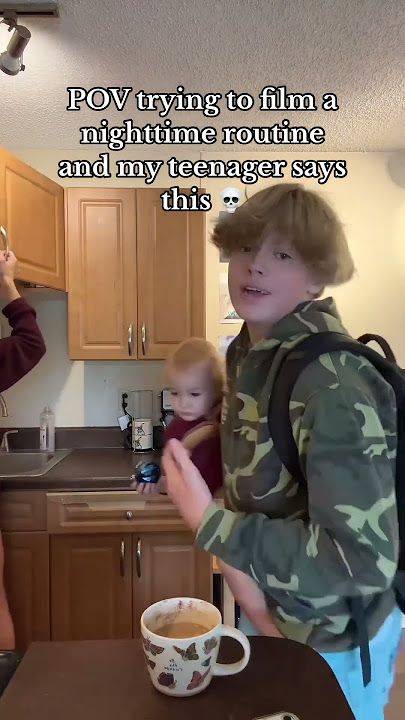 Teenagers are funny lol #momhacks #momlife #toddlermom #tiktoksawitfirst #teenagermom #funnyshorts