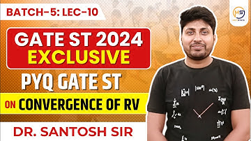 GATE STATISTICS 2025 | PYQ GATE ST on Convergence of RV | Mathstats :8810409392