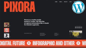 Pixora Creative Agency Website ★ WordPress Themes & Templates ★