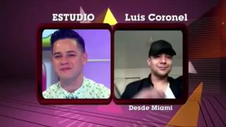 Nayi recibe en Venezuela llamada de Luis Coronel