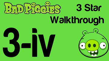 Bad Piggies - Bonus Level 3-IV 3 Star Walkthrough When Pigs Fly | WikiGameGuides