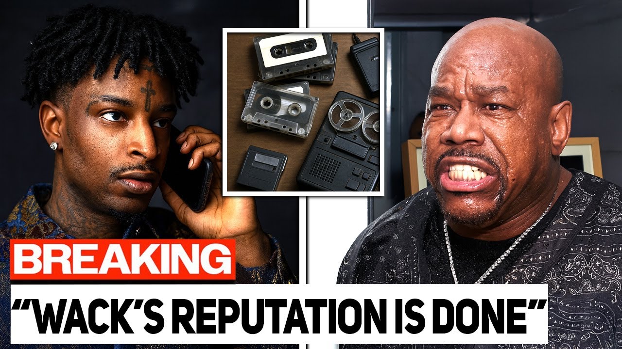 Wack 100 PANICS After 21 Savage Leaks Explosive Audio