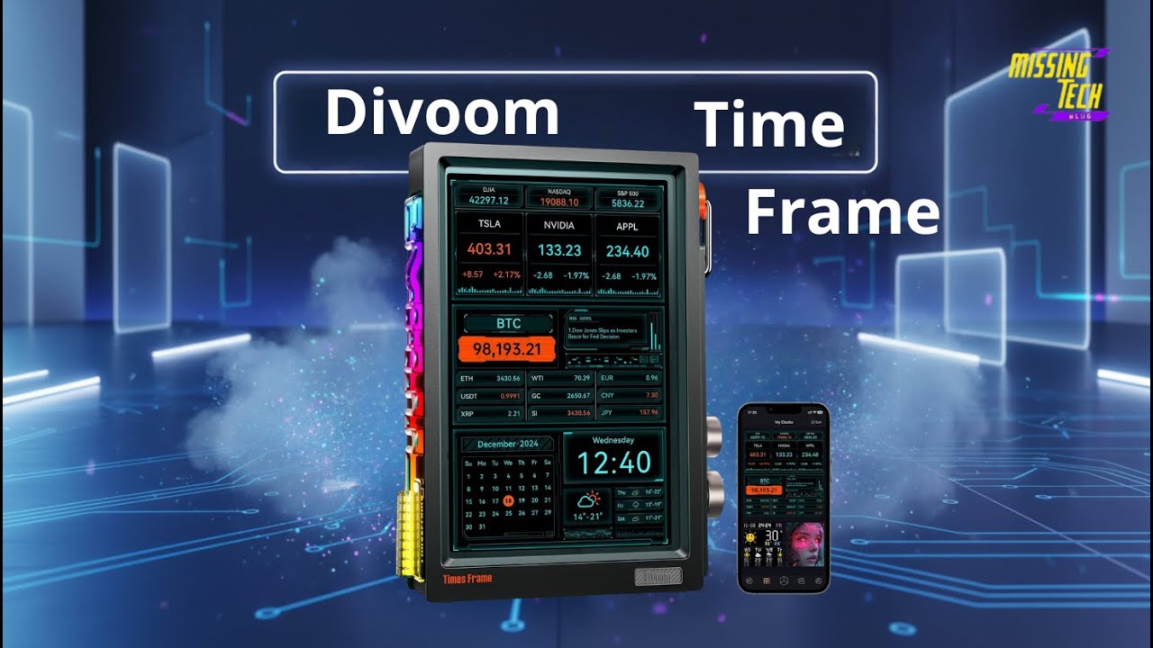 Divoom Times Frame Solo per veri Nerd