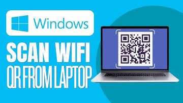 How To Scan Wifi QR Code with Laptop 2023 QUICK & EASY