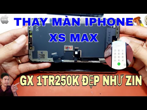 Hướng Dẩn Thay Màn Hình Iphone xsmax ( Giá chỉ 1tr250k ) Cực Dễ Không Cần Ra Tiệm