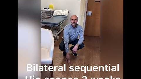 This is how we roll: Bilateral Sequential Hip Arthroscopy Recovery