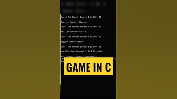 Number Guessing Game #shorts #viral #shortvideo #coding