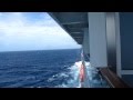 Carnival Miracle - Fighter Jet flyby