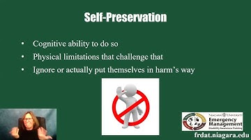 Emergency Management Access and Functional Needs Disability Awareness Training with Dave Whalen