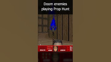 Doom enemies playing Prop Hunt (Corruption Cards)