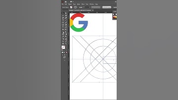 Google logo Illustration - Illustrator tips #shorts - Logo Academy