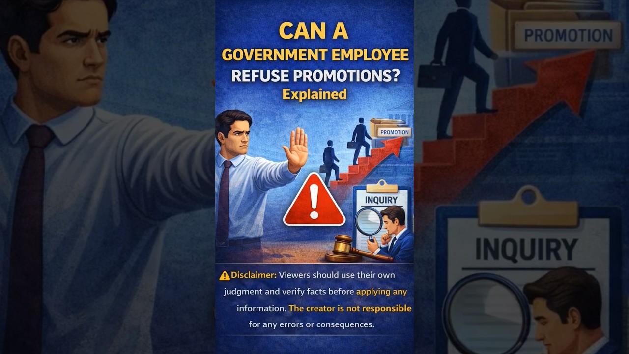 Может ли государственный служащий отказаться от повышения по службе? Объяснение: Дипак Капур