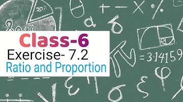 Class 6 Maths || Exercise 7.2 , Ratio and Proportion (HK Sir)