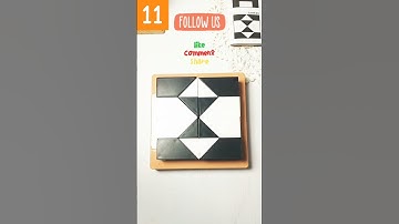 How To Play Hidden Blocks Level 11 #puzzle #hiddenblocks #tangram #game #geometry #braingames #play