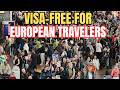 7 Countries That Welcome Europeans With OPEN ARMS (Visa-Free 2026)