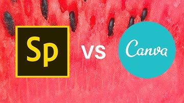 Adobe spark vs Canva | Online Design Banner | YouTube Thumbnail making
