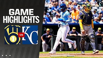 Brewers vs. Royals Game Highlights (5/8/24) | MLB Highlights