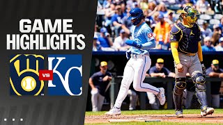 Brewers vs. Royals Game Highlights (5\/8\/24) | MLB Highlights