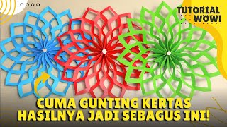 GA SENGAJA GUNTING KERTAS HASILNYA BISA SEBAGUS INI! - How to make creation from paper #Diy #cut