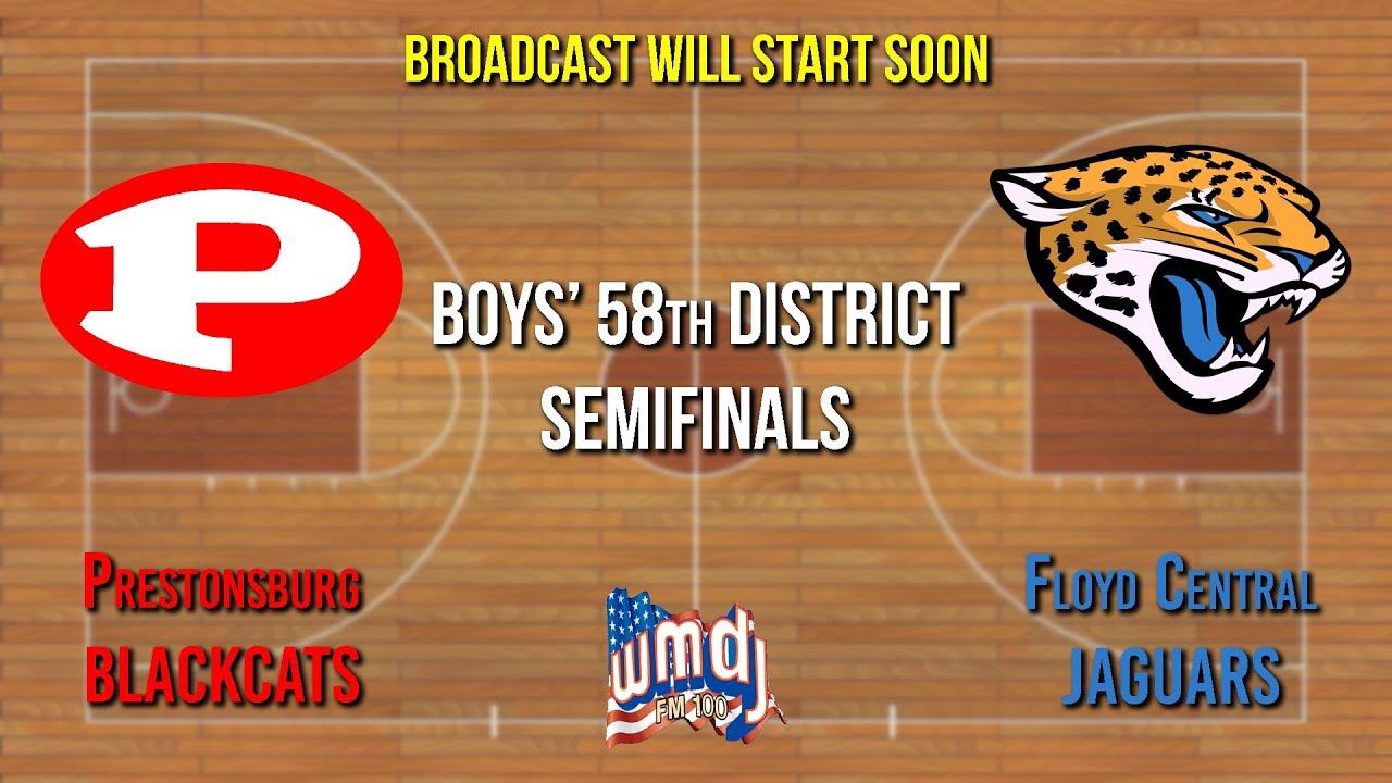 Boys' 58th Semifinals: Prestonsburg (3-24) at Floyd Central (21-5) (Tues, Feb 24, 2026)