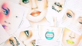 My Face Charts: Show & Tell