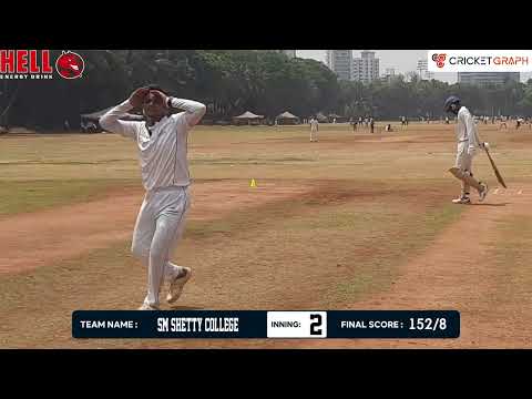 Somaiya College V SM Shetty College | HR INTER COLLEGE T20 CRICKET TOURNAMENT MUMBAI | OVAL GROUND