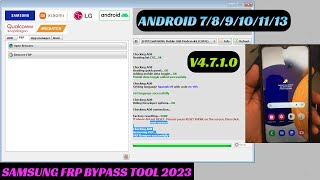 Samfw frp tool v4.7.1 | Erase FRP New OS | Erase FRP (Samsung) | SAMSUNG FRP ENABLE ADB TOOL 2023