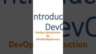 Introduction to DevOps by #ProDevOpsJourney #Waterfall #Agile #model #SDLC
