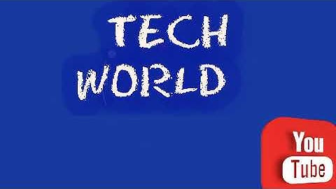 Tech world intro