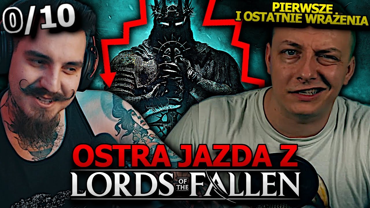 Ludolodzy MASAKRUJĄ Lords of the Fallen | Kiszak Ogląda @Arkadikuss