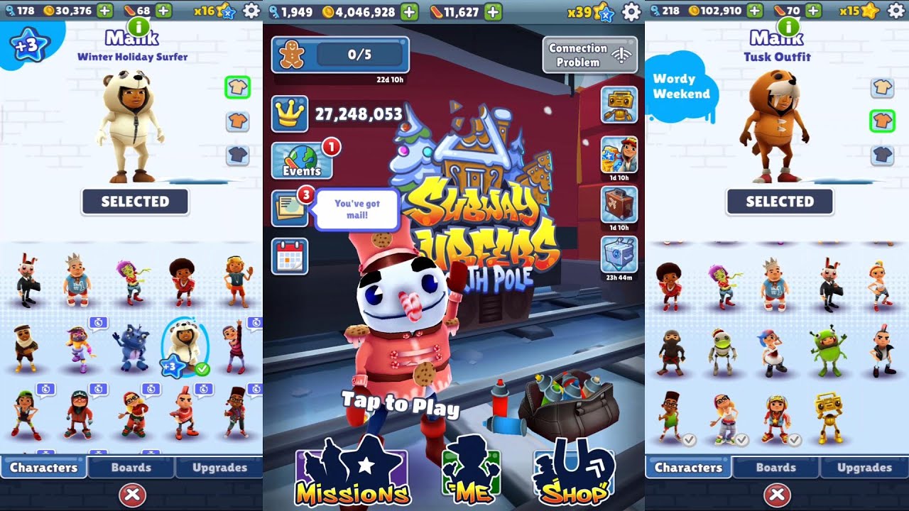 Subway Surfers Iceland 2022 Buddy Sunny Outfit and Candy Outfit
